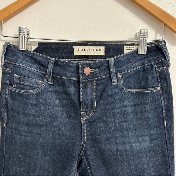 Bullhead - Mid-rise Skinny Dark Rinse Jean - Picture 2 of 7